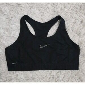 Nike Black Dri-Fit Sports Bra Size Small Gym Workout Athletic